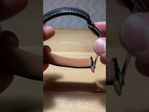 Shark Skin Watch Strap - Black