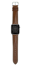 Load image into Gallery viewer, Minerva Box Leather Watch Strap - Brown