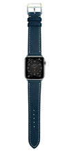 Load image into Gallery viewer, Epsom Leather Watch Strap - Navy