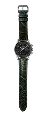 Load image into Gallery viewer, Ostrich Leg Leather Watch Strap - Moss Green