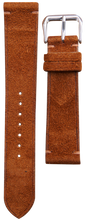 Load image into Gallery viewer, Suede Leather Watch Strap - Dark Brown