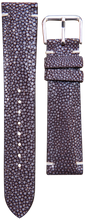Load image into Gallery viewer, Stingray Leather Watch Strap - Brown