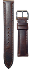 Load image into Gallery viewer, Badalassi Wax Leather Watch Strap - Dark Brown
