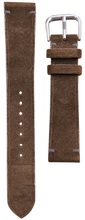 Load image into Gallery viewer, dark gray suede watch strap