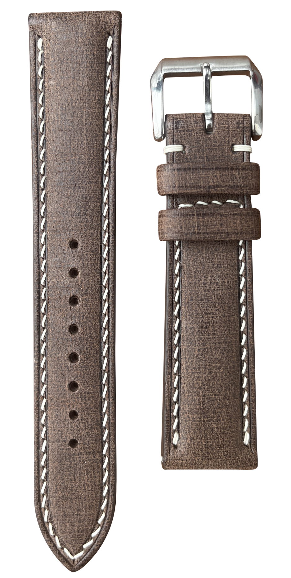 Babele Linen Leather Watch Strap - T-Moro