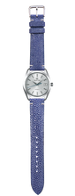 Load image into Gallery viewer, Stingray Leather Watch Strap - Blue
