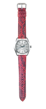 Load image into Gallery viewer, Snake Skin Watch Strap - Red