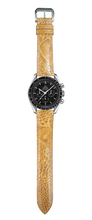 Load image into Gallery viewer, Ostrich Leg Leather Watch Strap - Light Brown