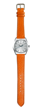 Load image into Gallery viewer, Dollaro Leather Watch Strap - Orange