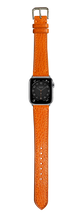 Load image into Gallery viewer, Dollaro Leather Watch Strap - Orange