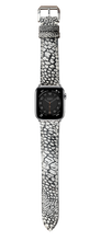 Load image into Gallery viewer, Ostrich Leg Stonewash Leather Watch Strap - Gray