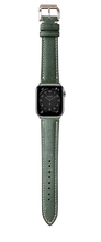Load image into Gallery viewer, Babele Linen Leather Watch Strap - Verde
