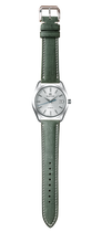 Load image into Gallery viewer, Babele Linen Leather Watch Strap - Verde