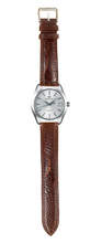 Load image into Gallery viewer, Ostrich Leg Leather Watch Strap - Dark Brown