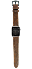 Load image into Gallery viewer, Shark Skin Watch Strap - Brown