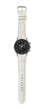 Load image into Gallery viewer, Crocodile Leather Watch Strap - Sand White