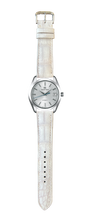 Load image into Gallery viewer, Crocodile Leather Watch Strap - Sand White