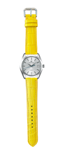 Load image into Gallery viewer, Crocodile Leather Watch Strap - Yellow
