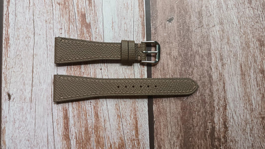 Taupe Epsom Leather Strap For Patek Philippe Gondolo 5014 Watch