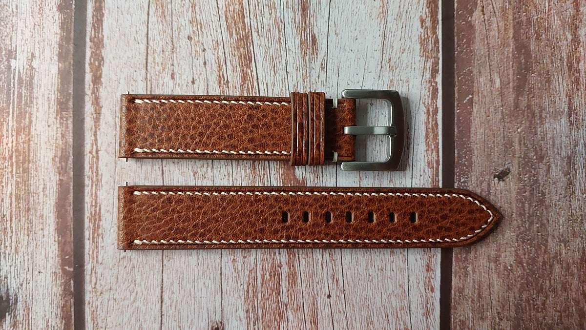 Whisky Dolaro Leather Strap For Hamilton Khaki Aviation Pilot 42mm Wat ...