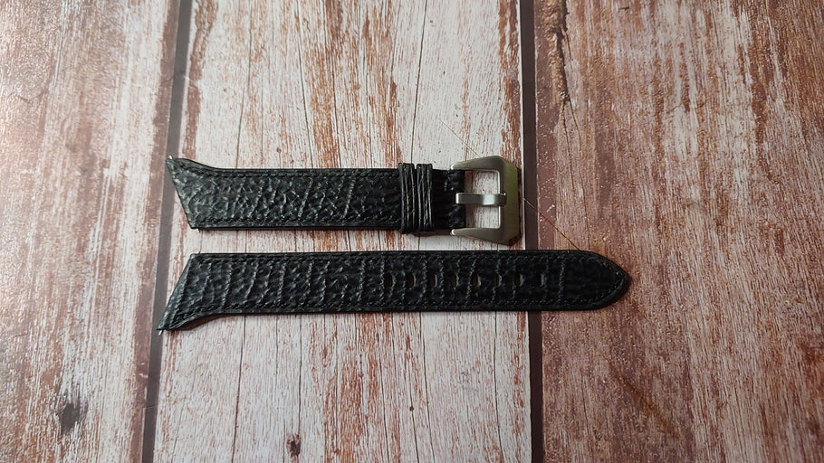 Black Sharkskin Hamilton Ventura XXL Custom Strap