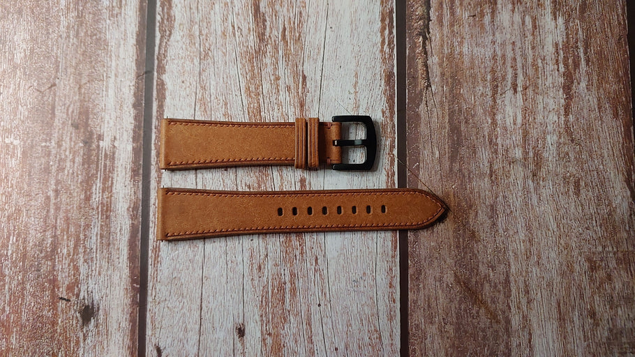 Whisky Maya Custom Leather Strap For Bell & Ross Watch