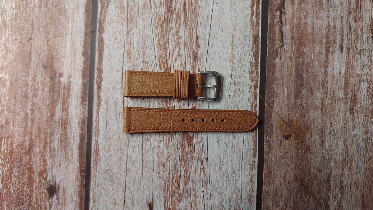 Brown Alran Goat Custom Leather Strap – VGreen