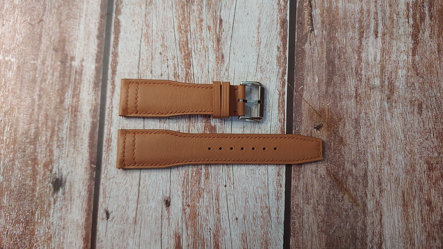 Brown Swift Custom Leather Strap