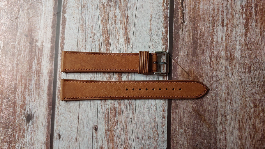 Whisky Maya Custom Leather Strap