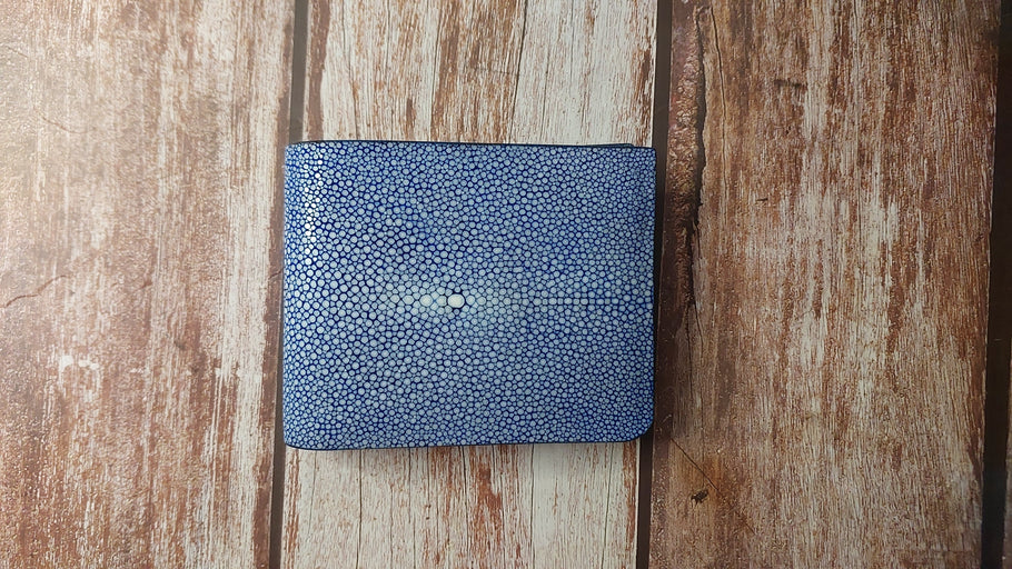 Blue Stingray Wallet