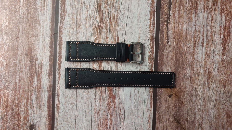 Black Swift Leather Strap