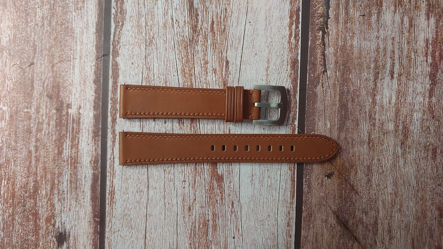 Brown Barenia Leather Custom Strap