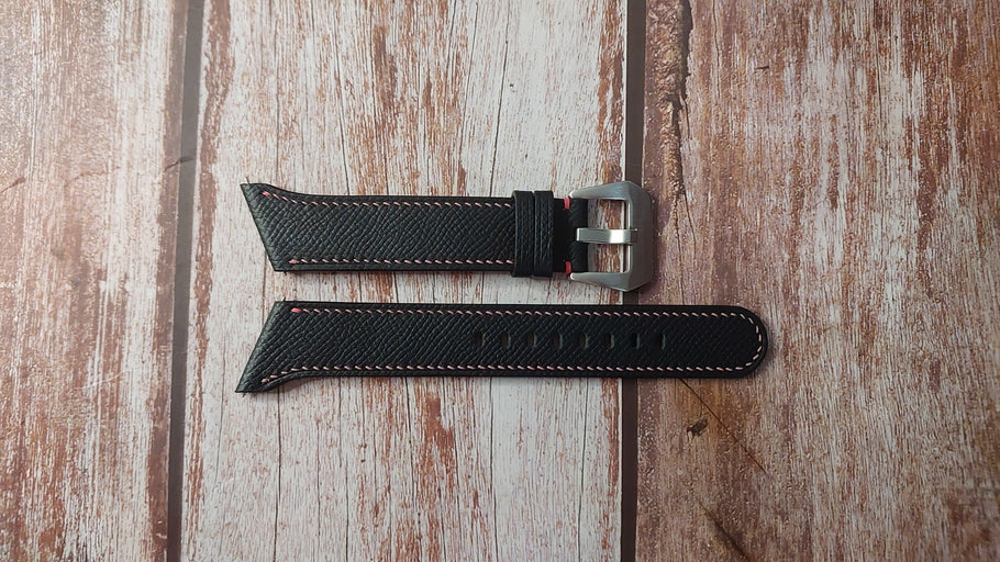 Black Epsom Hamilton Ventura XXL Custom Strap