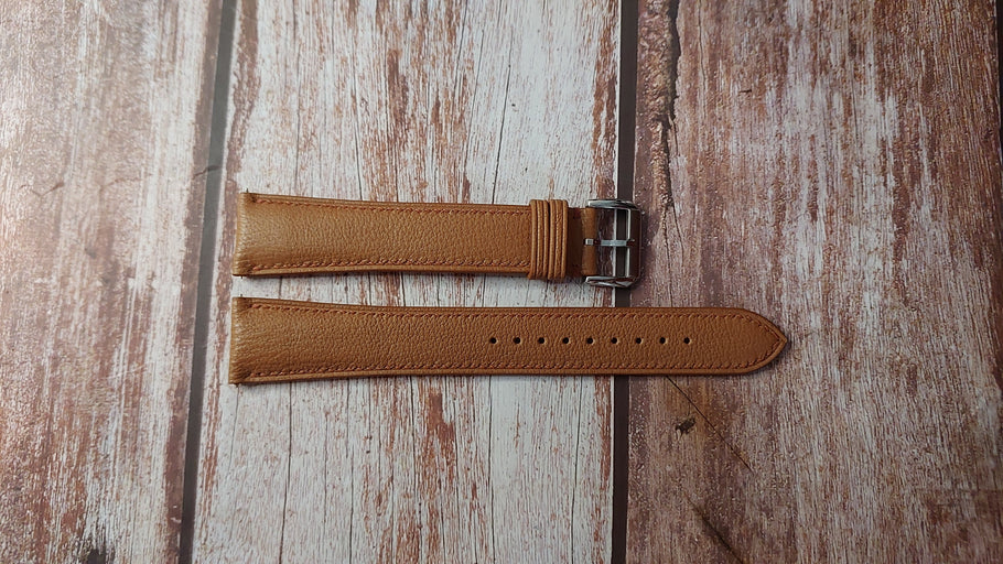 Brown Alran Goat Custom Leather Strap