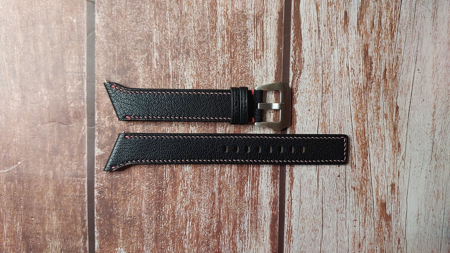 Black Alran Hamilton Ventura XXL Custom Strap