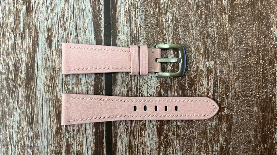 Swift Leather Watch Strap - Pink For Undone Hello Kitty 50th Anniversary Watch