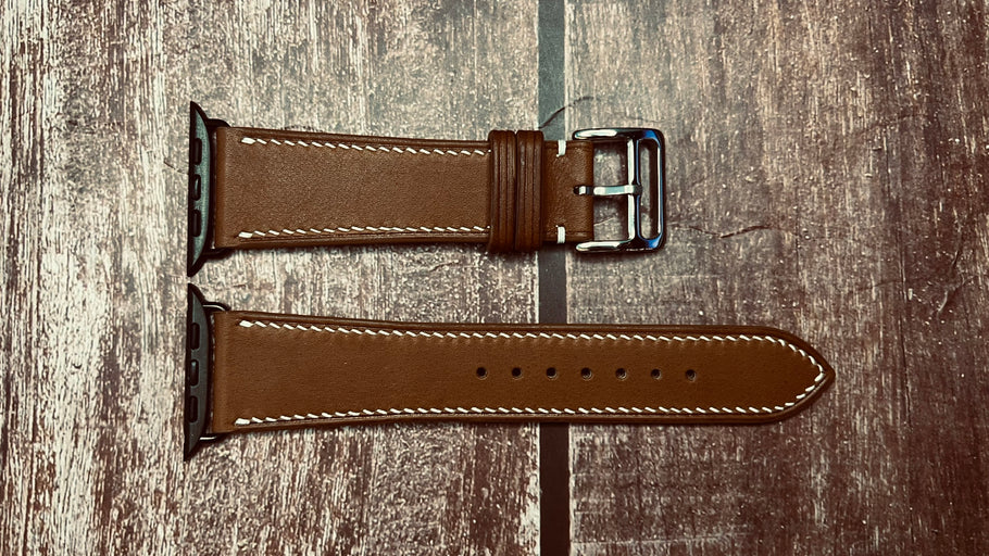 Apple Watch Strap - Barenia Leather - Brown