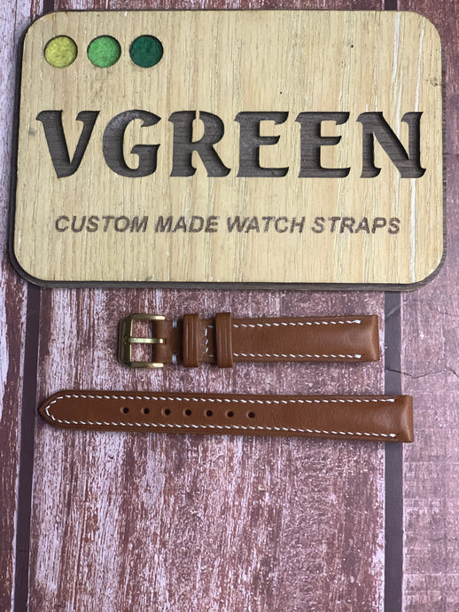 Custom Open Ended Straps For 1930's gruen curvex with fixed lugs