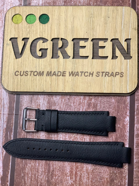 Custom Notched Straps - Corner Notched For Caravelle by Bulova C860585