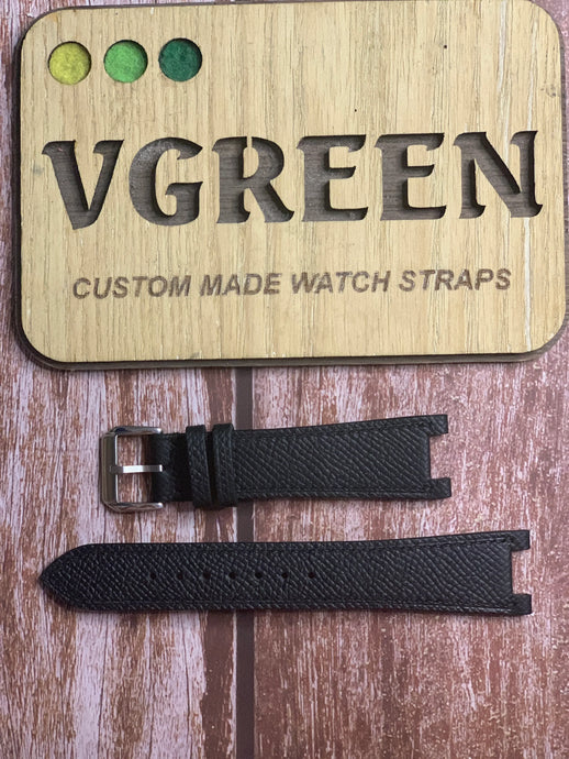 Custom Notched Straps - Center Notched For  Vintage Tissot T12 Navigator