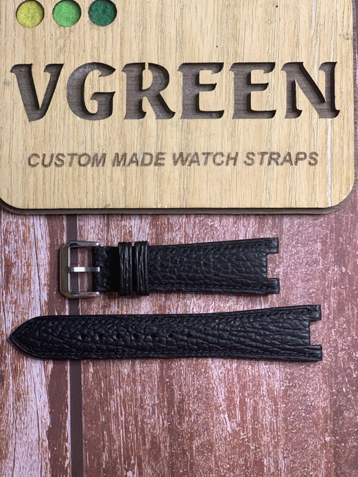 Custom Notched Straps - Center Notched For Tag Heuer Link Chronometer model WT5111
