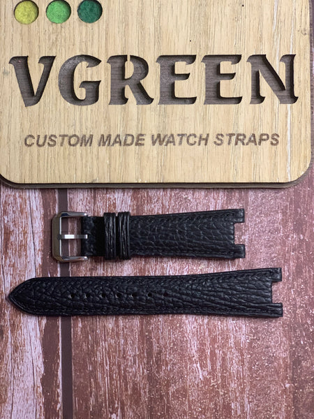 Custom Notched Straps - Center Notched For Tag Heuer Link Chronometer model WT5111
