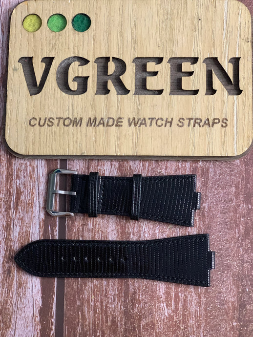 Custom Notched Straps - Corner Notched For Seiko 7n82-5a00