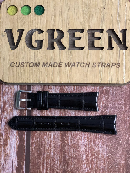 Custom Curved End Watch Straps For GP 1966