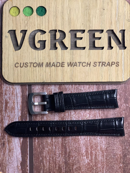 Custom Curved End Watch Straps For Rolex Datejust 40mm