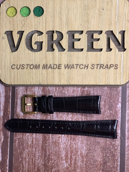 Custom Curved End Watch Straps For Audemars piguet huitieme 40mm