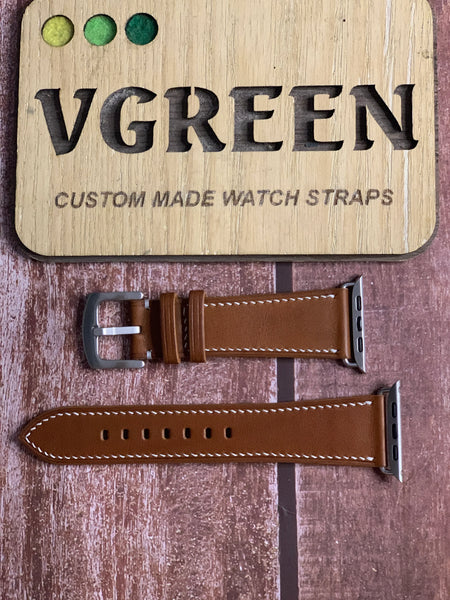 Apple Watch Strap - Barenia Leather - Brown