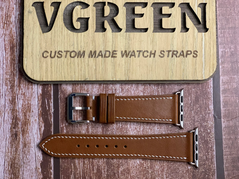 Apple Watch Strap - Barenia Leather - Brown