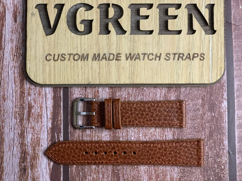 Dollaro Leather Watch Strap - Whisky For Longines (L3.636.4)