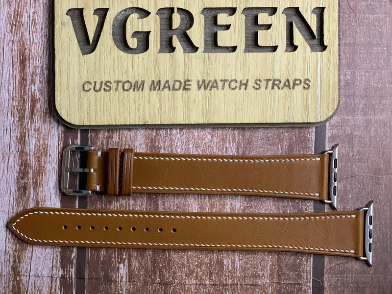 Apple Watch Strap - Barenia Leather - Brown